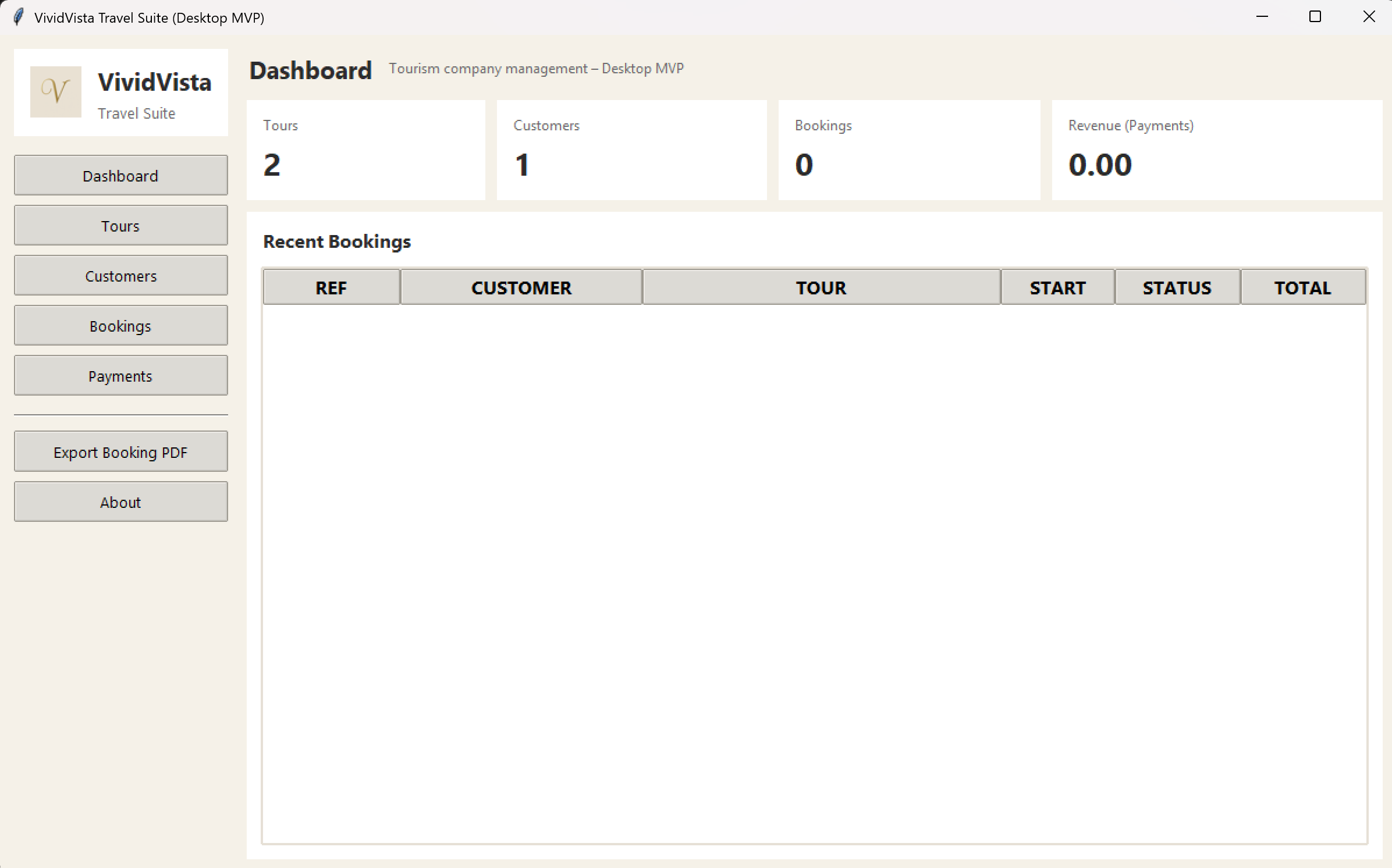 VividVista Travel Suite — All-in-One Tourism Office Software (Windows Desktop)